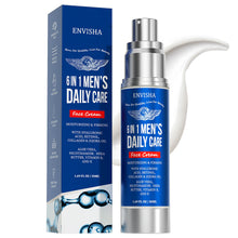 Load image into Gallery viewer, ENVISHA 6 IN 1 Men's Face Skin Care Cream Anti-aging Moisturizing Whitening Firming Skin Products Collagen Beauty Health

