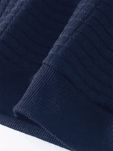 Load image into Gallery viewer, Modern Jacquard Crewneck Knit Pullover
