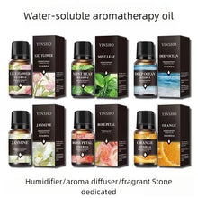 Load image into Gallery viewer, 17 Flavors 10ml Essential Oils For Aroma Diffuser AirHumidifier Home Water-soluble Lavender Rose Eucalyptus  White Peach Oolong
