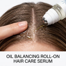 Load image into Gallery viewer, Roll On Hair Serum Leave In Care Scalp Oil Balancing Non Greasy Smooth Frizz Portable Touch Up with Rosemary Extracts 25ml
