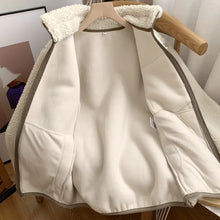Load image into Gallery viewer, Warm Stand Collar Motorcycle Jacket
