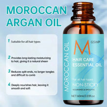 Load image into Gallery viewer, Moroccan Argan Smooth Shine Hair Oil
