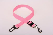 Load image into Gallery viewer, Pet Dog Car Adjustable Safety Belt Harness Safe Lever Traction Collar Car Magic Clip Seat Belt Pet Supplie Auto Accessories
