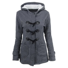 Load image into Gallery viewer, Women Basic Jackets 2025 Autumn Women's Overcoat Zipper Causal Outwear Coat Female Hooded Coat Casaco Feminino Ladies Jacket
