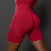 Load image into Gallery viewer, Yoga Shorts Women Sports Shorts Seamless Gym Workout Shorts High Waist Push Up Fitness Sports Shorts Cycling Shorts

