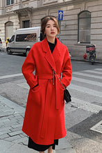 Load image into Gallery viewer, Double Faced Wool Korean Coat
