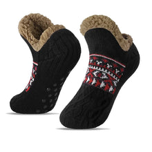 Load image into Gallery viewer, Plush Winter Home Floor Socks
