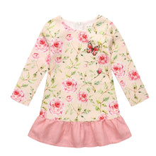 Load image into Gallery viewer, Printed Flower Casual Girls Dress
