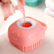 Load image into Gallery viewer, Soap Dispenser Silicone Massage Brush
