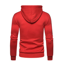 Load image into Gallery viewer, Men tracksuit zipper hood multi-pocket and protective pants casual jogging tracksuit fall/winter 2-piece setLarge size S-3XL
