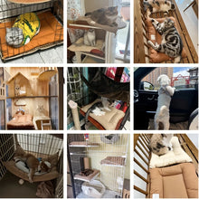 Load image into Gallery viewer, Cozy &amp; Durable Pet Bed for Small to Medium Dogs and Cats Soft Durable Polyester Easy to Clean Store Four Corners for Easy Tying
