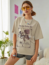 Load image into Gallery viewer, Follow Me Graphic Summer Tee
