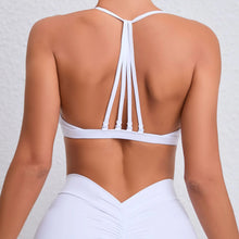 Load image into Gallery viewer, New Sports Bra Women Gym Yoga Sport Bra Bralette Mujer Brassiere Sport FemWhite Blue Navy Workout Top Red Pink
