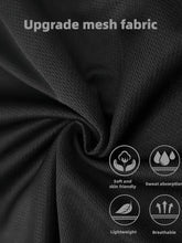 Load image into Gallery viewer, Men's letter-print T-shirt - Casual round-neck short-sleeved shirt - Striped sleeve sport shirt - Fashion T-shirt
