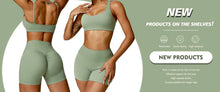 Load image into Gallery viewer, Summer 2PCS Yoga Suit Sports Set Women Quick-Dry Gym Set Women Tracksuit Running Workout Long Sleeve Sports Shirt Yoga Clothing
