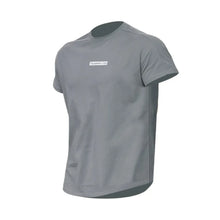 Load image into Gallery viewer, Men's Gym T Shirts Quick Dry Short Sleeve Summer Sports T-shirt Elastic Fitness Workout Tops Casual Bodybuilding Athletic Tee
