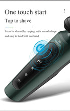Load image into Gallery viewer, Electric Shavers for Men Waterproof Electric Trimmer Razor Wet &amp;amp Dry Use Rechargeable Battery Rotary Shavers Machine Shaving
