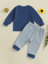 Load image into Gallery viewer, Car Stitch Toddler Set
