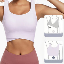 Load image into Gallery viewer, High Impact Sports Bras For Women High Support Padded Sports Bra Workout Fitness Crop Top For Women Racerback Bra For Yoga
