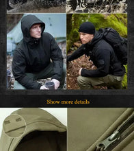 Load image into Gallery viewer, Winter Autumn Fleece Thermal Waterproof Suit Men Jacket Tactical Outdoor Fishing Hiking Camping Tracksuits Coat
