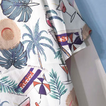 Load image into Gallery viewer, Printed Shirts and Blouses for Men Colourful Hip Hop Clothing Geometric Funny Man Tops Hawaiian Graphic with Pocket Floral Xxl S
