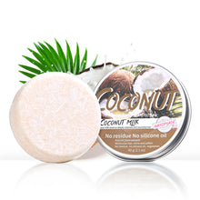 Load image into Gallery viewer, Coconut Nourishing Solid Shampoo Bar

