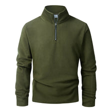 Load image into Gallery viewer, Men's Hoodies Sweatshirts Thicken Warm Fleece Tracksuit for Men Zipper Neck Pullover Men's Winter Clothing Soft Shell Men Hoodie
