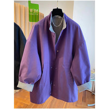 Load image into Gallery viewer, Casual Loose Windbreaker Trench Coat
