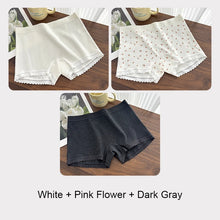 Load image into Gallery viewer, Women's Summer Shorts for a Dress Sports Fashion Female Boxer Shorts Underwear Skirt Panties Under the Safety Short Pants Trunk

