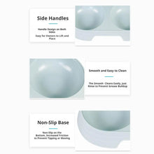Load image into Gallery viewer, Non-Slip Double Pet Bowls Food &amp; Water Feeder for Cats and Small Dogs BPA-Free Easy-Clean Raised Pet Dishes in 4 Colors

