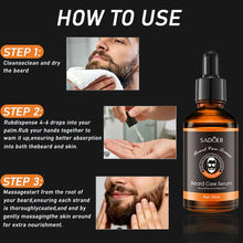 Load image into Gallery viewer, Men's Beard Care Set, Beard Oil, Beard Balm, Moisturizing, Nourishing, Softening and Smoothing, with Trimming Tools &amp; Bear

