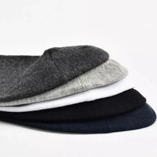 Load image into Gallery viewer, Classic Black Cotton Crew Socks
