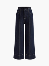 Load image into Gallery viewer, Autumn Wide Leg Denim Jeans

