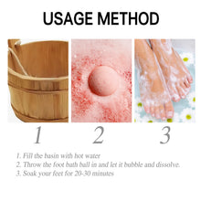 Load image into Gallery viewer, Bubble Bath Ball Flowers Scent Body Bathing Cleaning Relaxing Natural Herbal Essential Oil Anti Dry Cracking Foot Spa
