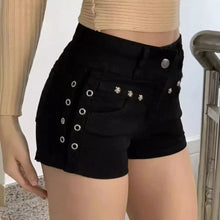 Load image into Gallery viewer, Shorts Women Skinny Creativity Lace-up Popular Streetwear Daily Personality Students Holiday Fashion Sexy American Retro Leisure
