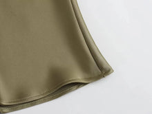 Load image into Gallery viewer, HH Skirts For Women 2024 Summer Solid Satin Sheath Long Skirt Female Show Curve Beach Outfits For Woman Mermaid Skirts
