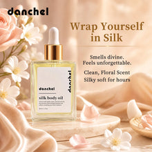 Load image into Gallery viewer, Silk Body Oil Face Body Versatile Care Fast Absorbing Deep Hydration Silky Smooth Brighten Even Tone Firm Skin Silk Body Oil
