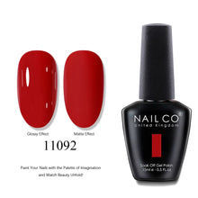 Load image into Gallery viewer, NAILCO 2025 Hot 15ML Gel Nail Polish Nails Semi-permanent UV Varnish High Quality Glass Bottle Nail Art Polish For Manicure
