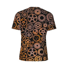 Load image into Gallery viewer, Gym T Shirt For Men Steampunk Design T-Shirts Fashion Wonderful Clockwork Vintage Summer Tees O Neck Streetwear Design Tops
