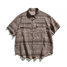 Load image into Gallery viewer, Ethnic Casual Beach Shirt Men

