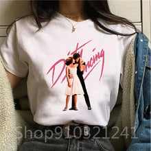 Load image into Gallery viewer, Women's Tshirt Dirty dancing Printing Graphic Aesthetic O Neck Girls Short Sleeve Print Vintage Y2k T Shirt Female Funny Tops
