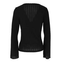 Load image into Gallery viewer, Tops for Woman Clothing Shoujo Clothes Women Women's Cropped Long Sleeve T-shirt Longsleeve Female Top T-shirts Pulovers Tees
