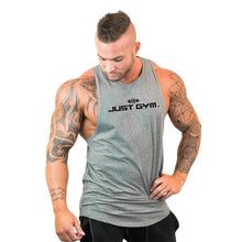 Load image into Gallery viewer, Summer Bodybuilding Tank Tops Workout Stringer Sleeveless Shirts Fitness Mens Gym Clothing Cotton Breathable Sport Muscle Vests
