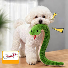 Load image into Gallery viewer, 16.5 Inches Dog Toy Snake Interactive Toy Kitten Kick Toy Interactive Pet Toy for Indoor Cats Pet Supplies
