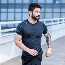 Load image into Gallery viewer, 2023 New gym shirt Men Compression T-shirt men Shirts Skinny Tee Shirt Male Gyms Running T-shirt Fitness Sports men's t-shirts
