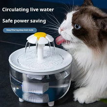 Load image into Gallery viewer, USB Electric Mute 1.2L Pet Water Fountain Automatic Cat Drink Bowl Filter Pet Drinking Dispenser Drinker For Cats Water Filter
