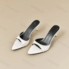 Load image into Gallery viewer, Women's High Heels Summer Slippers Women Sandals Fashion Classic Pointy Open Toe Stiletto Heels Sexy 2026 High-heeled Slippers
