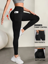 Load image into Gallery viewer, Women's Super Soft Leggings with Pockets, High Waisted Tummy Control for Yoga Workout and Casual Lounge Wear Comfort
