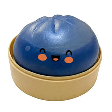 Load image into Gallery viewer, Premium Squishy Steamed Bun Dumpling Toy Slow Rising Glitter Stress Ball Stretchy Decompression Fidget Toy Desk Travel Gift ﻿
