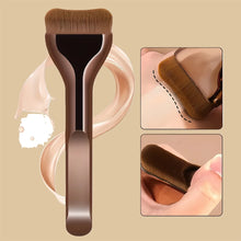 Load image into Gallery viewer, Professiona Makeup Brush, Curved Soft Bristle Foundation Brush for Even Application, Travel-Friendly
